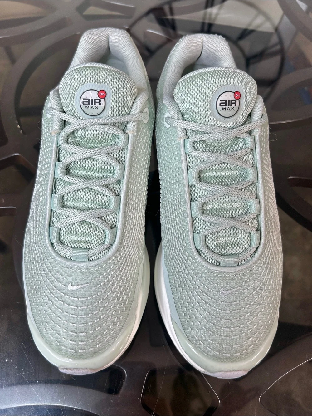 Nike Air Max Dn All Day Mint Foam Light Orewood Brown Womens Size 7.5 HJ9636-001